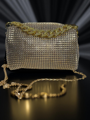 Mini Sparkle-Bag Gold