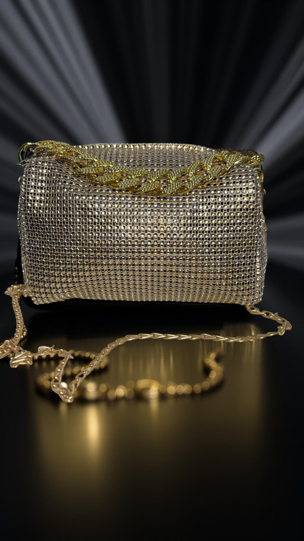 Mini Sparkle-Bag Gold