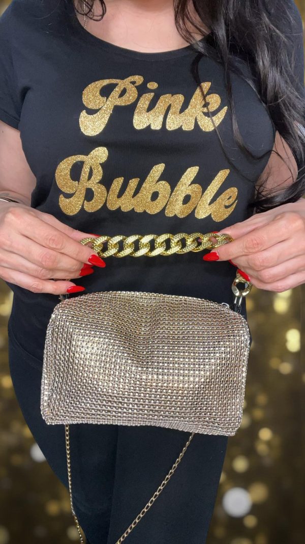 Mini Sparkle-Bag Gold – Bild 3