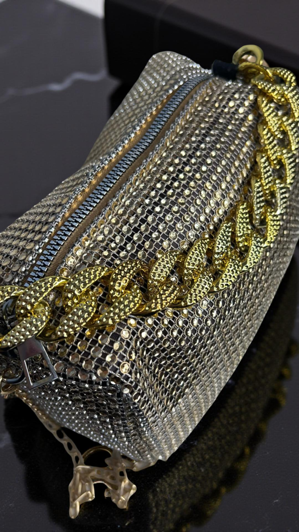 Mini Sparkle-Bag Gold – Bild 4