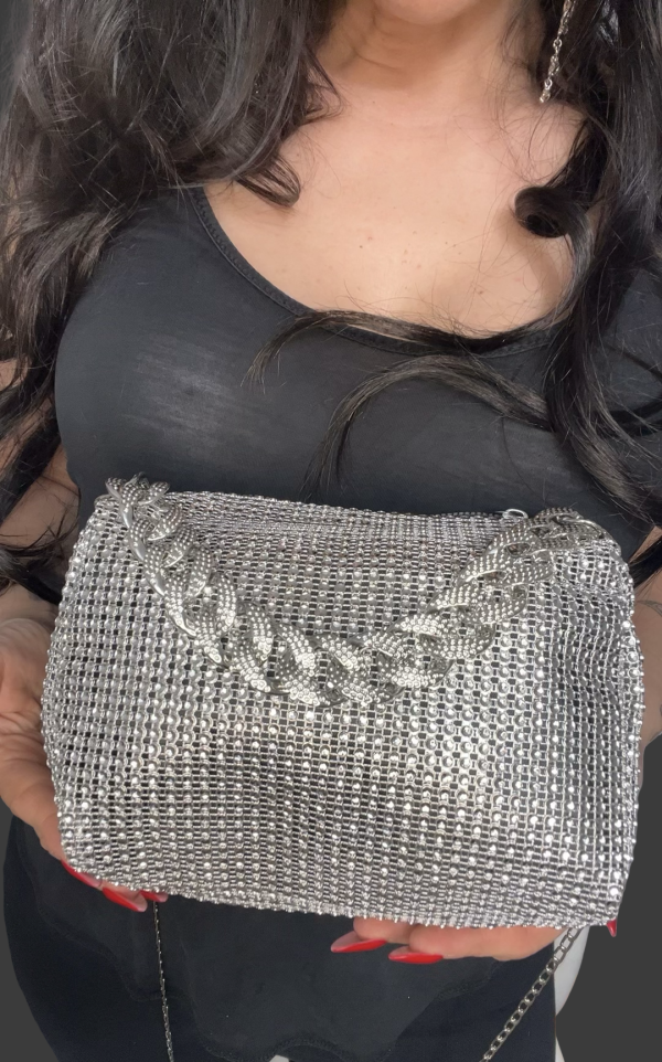 Sparkle-Bag Silber