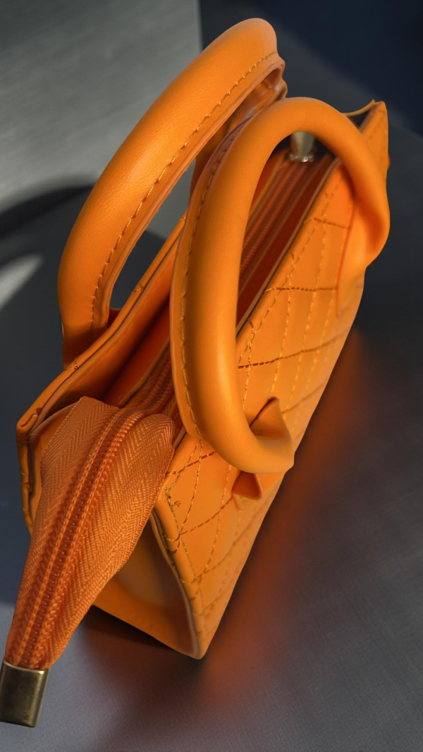 Mini-Tasche – orange – Bild 4