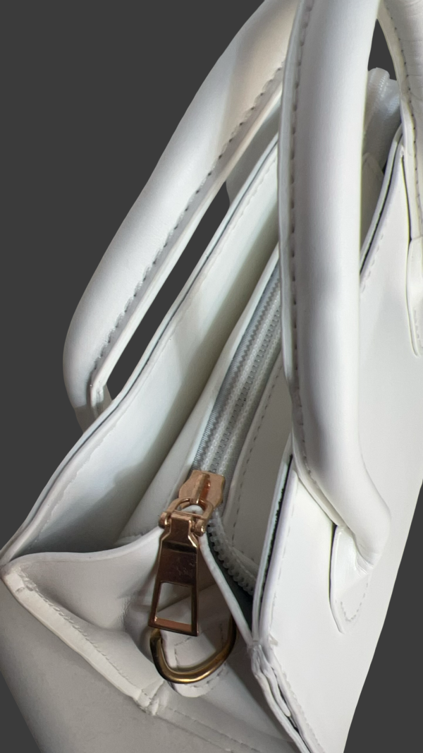 Mini-Tasche – weiss – Bild 3