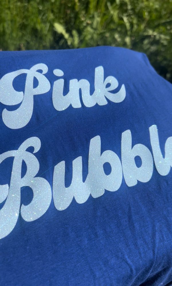 Shirt – Blau/Hellblau Glitzer – Bild 5